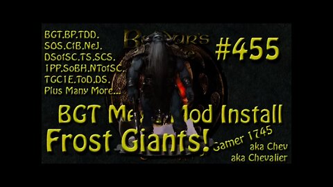 Let's Play Baldur's Gate Trilogy Mega Mod Part 455 - Frost Giants in Eshpurta!