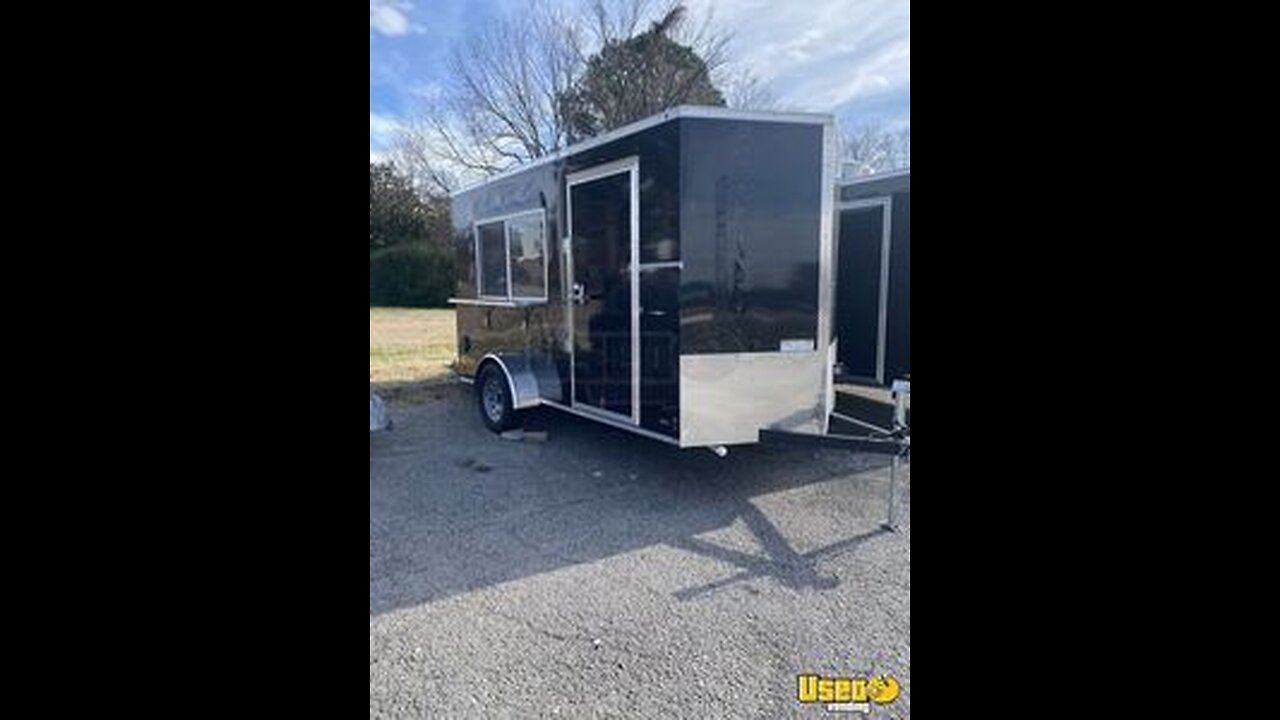 NEW - 2024 6' X 12' Food Concession Trailer with Pro-Fire Suppression for Sale in Virginia
