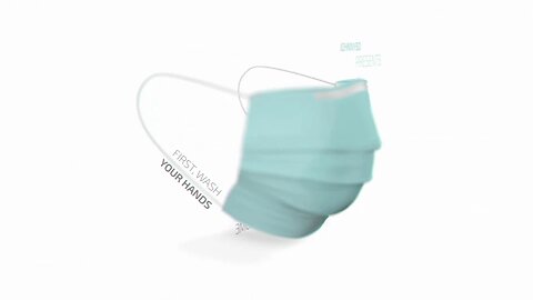 After Effects Template - Surgical Mask CovID 19 Looping Titles 4K