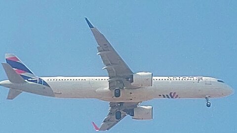 Airbus A321NEO PS-LBM coming from Guarulhos to Fortaleza
