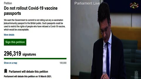 Steve Baker : That Would Be Papers For The Pub! Do Not Roll Out Vaccine Passports Petition Debate