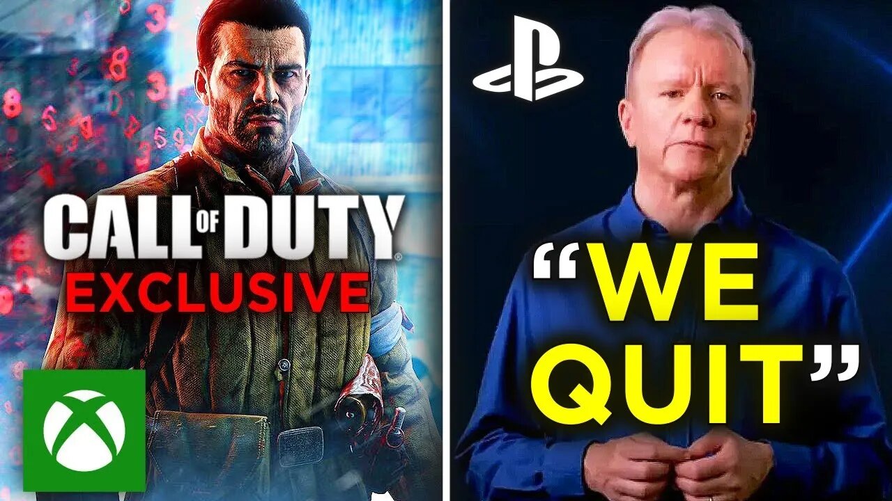 Sony ISSUES Warning 🥴 - Call of Duty is Going XBOX Exclusive
