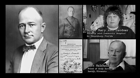 UFO and aliens at 2nd Roswell crash site witnessed by Grady L. "Barney" Barnett & an archeology team