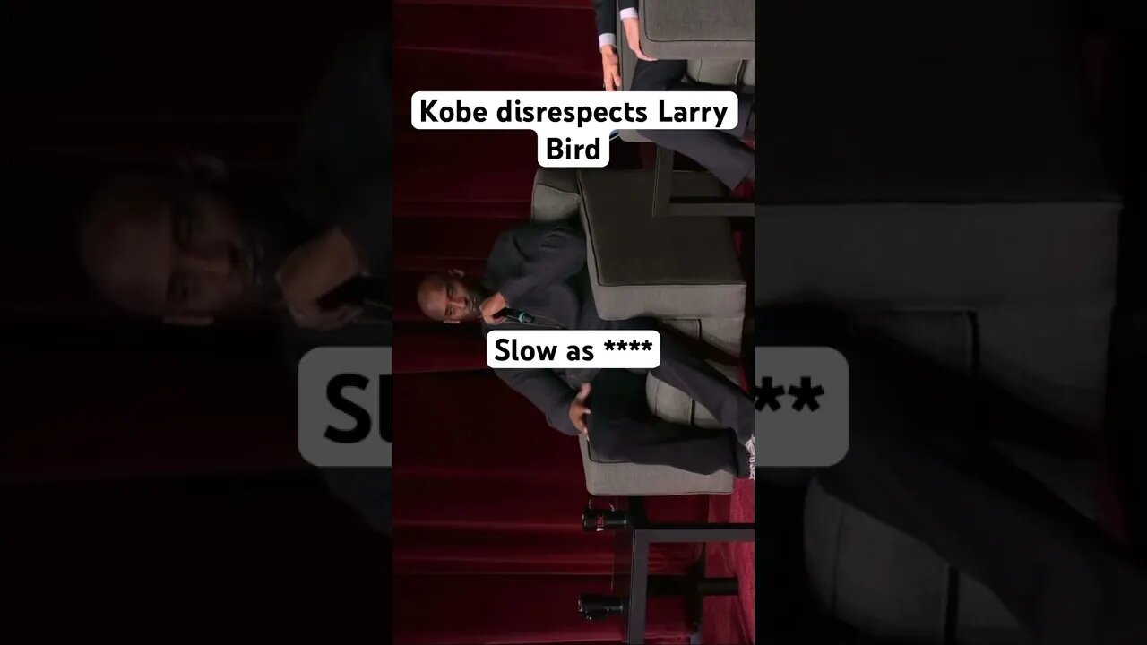 Kobe Jokes About Bird Being Slow #nba #shorts #lakers #celtics #larrybird #kobe #kobebryant