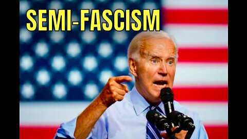 MAGA as “Semi-Fascism” revealed to NOT be “a Teleprompter Speech”…Joe Biden blurted it out!