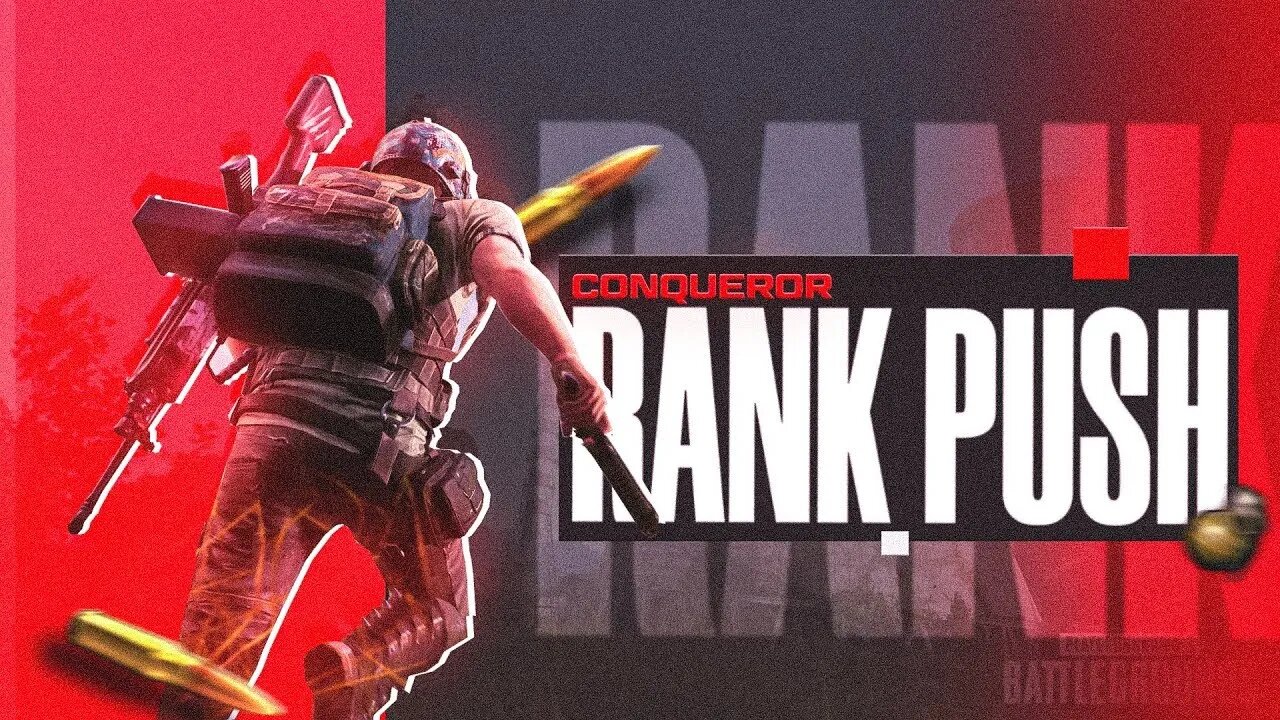 BGMI RANK PUSHH... ROAD TO 1K