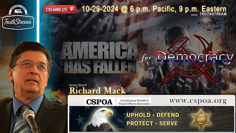 Sheriff Mack joins us live 10/29, role of sherrif, how to get involved in community, upcoming events til 55 min mark, then Joe and Scott freeflow with producer Kevin. #316