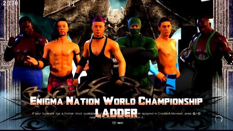 ENW CHAOS Ep 1 ENW Title LadderMatch RenegadeEnigma v Macho v Briggz v ViralViper v Slice v Dragonax