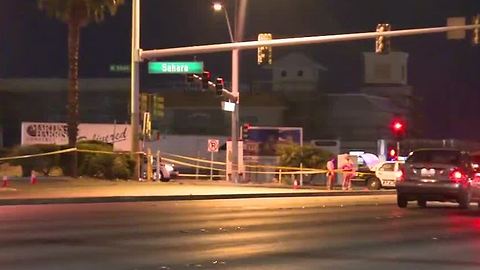 Las Vegas police seek white SUV in Wednesday hit-and-run crash