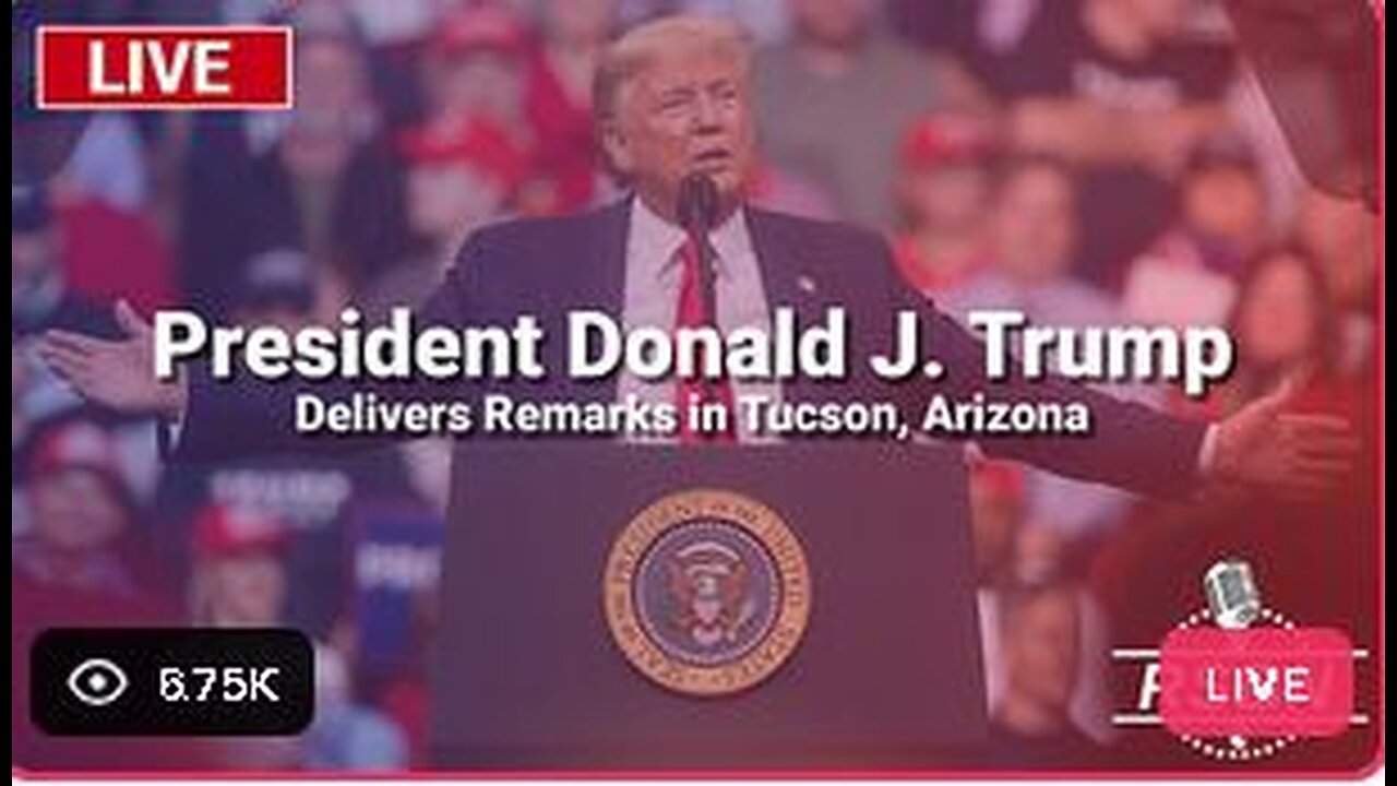 Trump Rally in Tuscan, Arizona - WATCH PARTY! September 12, 2024