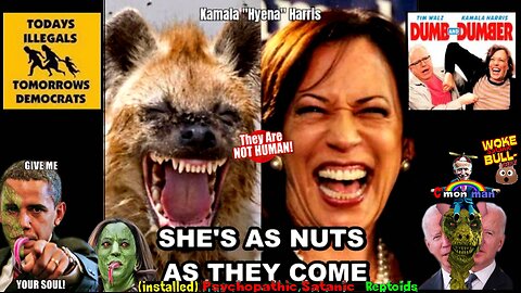 IF ANYONE VOTES FOR THIS MENTAL CASE, THEY'RE AS NUTS AS SHE IS