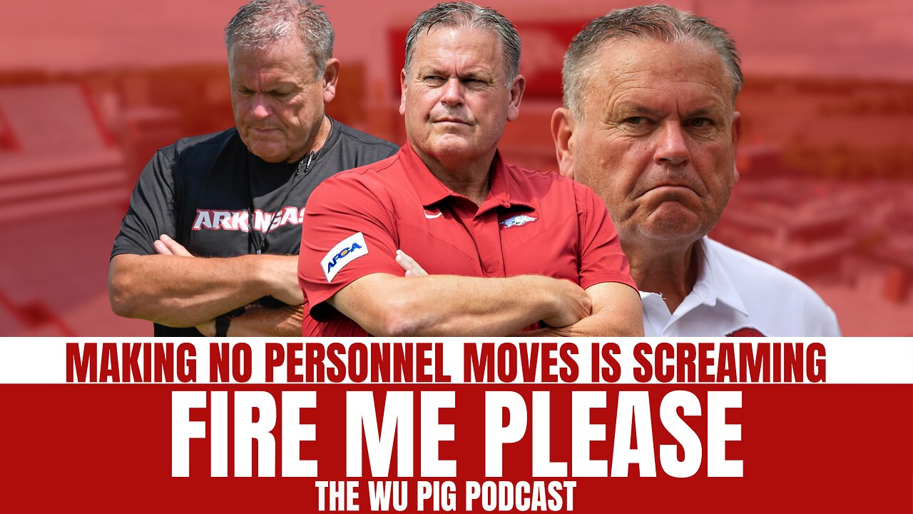 Sam Pittman Refuses to Make Personnel Changes – Does He Care Anymore?
