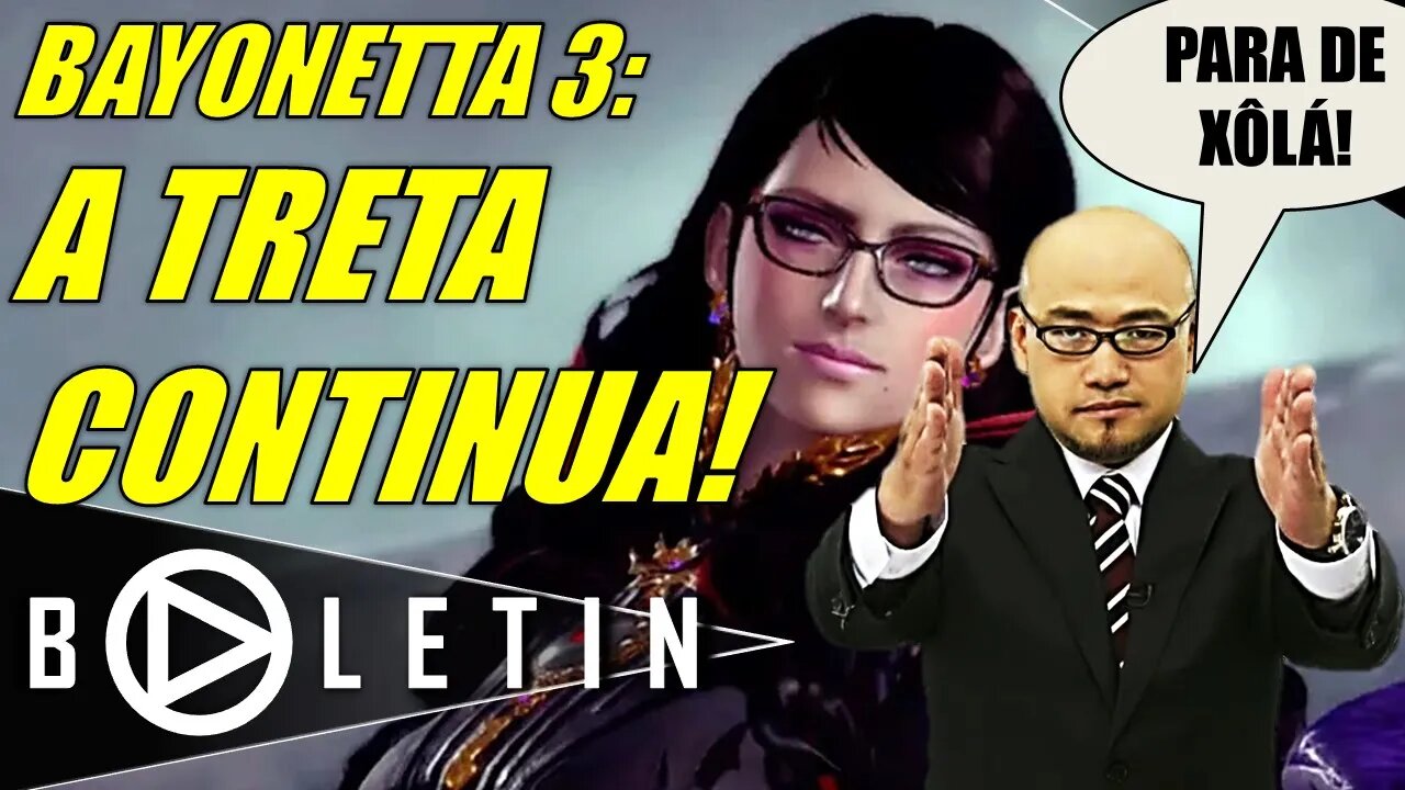 Bayonetta 3: Novidades da Tretaiada da Dubladora com a Platinum Games! Boletin #HORAPLAY