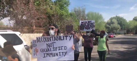 March through Mayor Carolyn Goodman's neighborhood