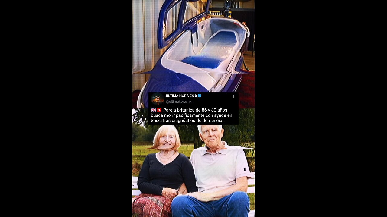 🇬🇧🇨🇭Pareja británica de 86/80 años busca morir pacíficamente con ayuda en Suiza tras diagnóstico