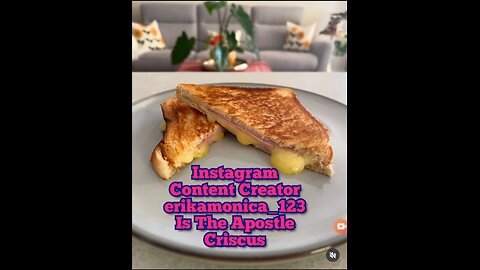 Instagram Content Creator erikamonica_123 Is The Apostle Criscus