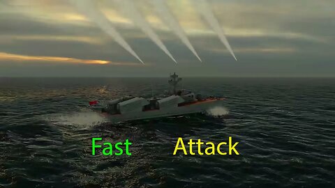 2000 Chinese Campaign - Huangfeng Small Missile Boat - Cold Waters with Epic Mod 2.42