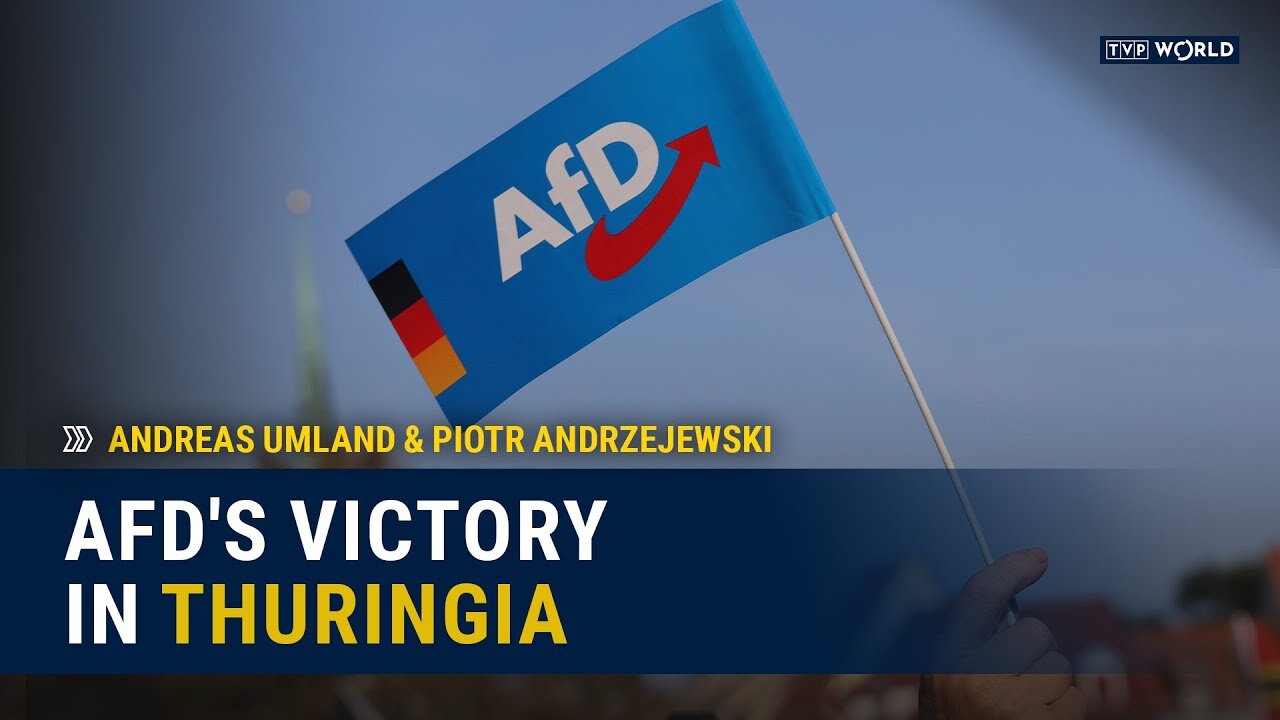 AfD is the first far-right party to win a German state election since 1945