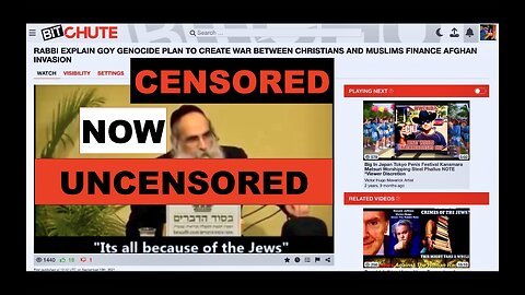 Harry Vox Names The Jew Rabbi Explain Goy Genocide Plan To Create War Between Christians And Muslims