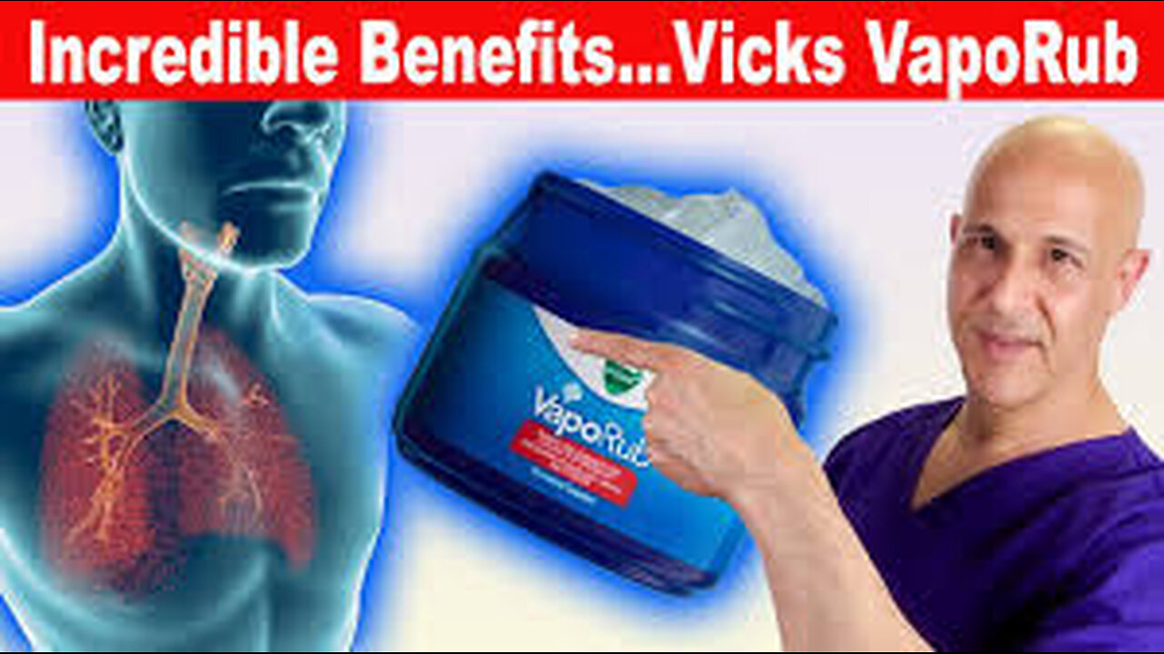 Incredible Benefits With Vicks VapoRub! Dr. Mandell