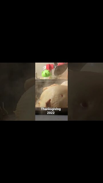 Thanksgiving 2022....Starting the Turkey.