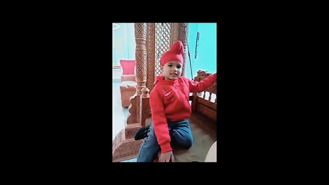 My cute bacha 🥰