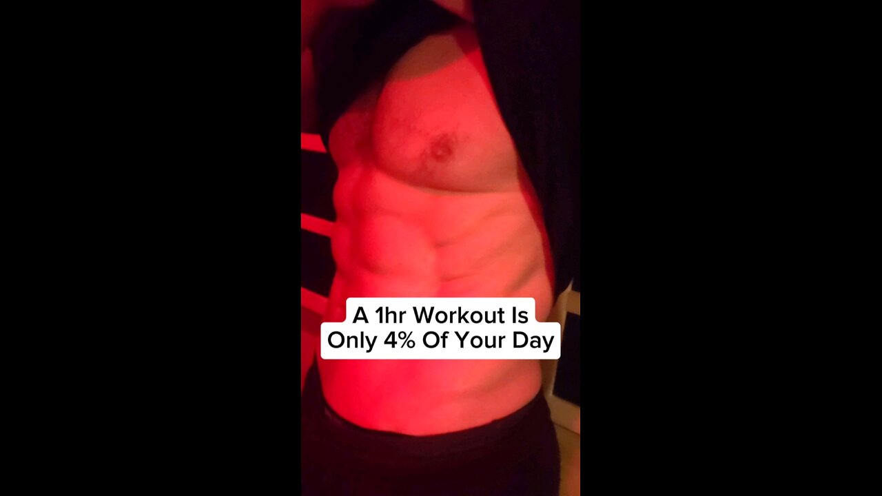 A 1hr Workout Is Only 4% Of Your Day‼️🤔😯😁👑 What's Your Excuse⁉️💪