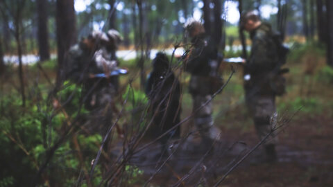 Delta Company Land Navigation