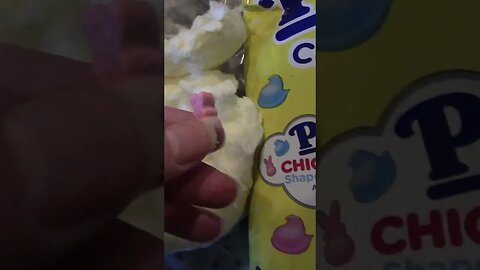 I Tried Peeps Cotton Candy! #Shorts 🌞