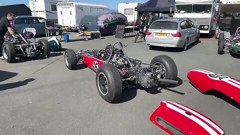 Rumble Video Number 4. Masters Historic Race Weekend Paddock