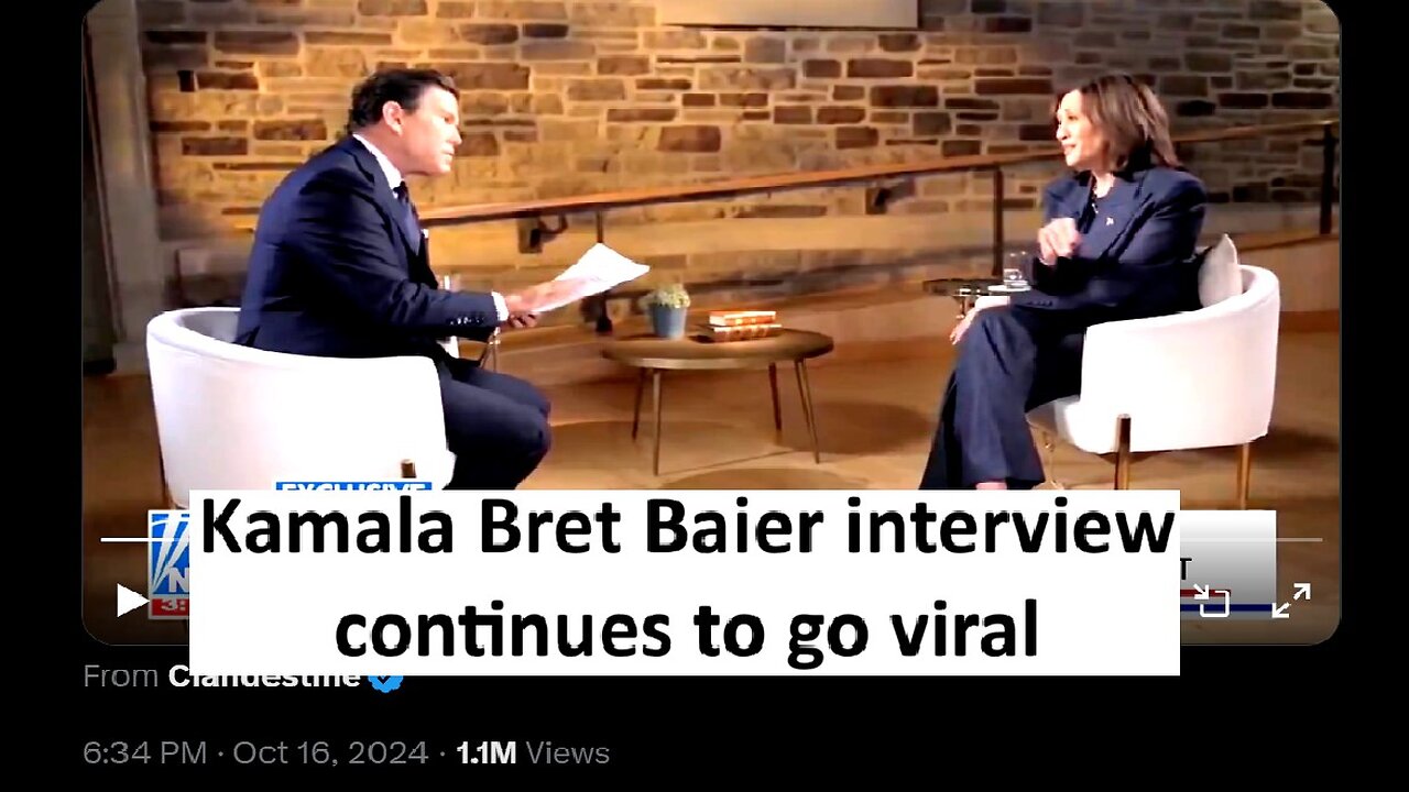 Kamala Crashed on fox news still trending