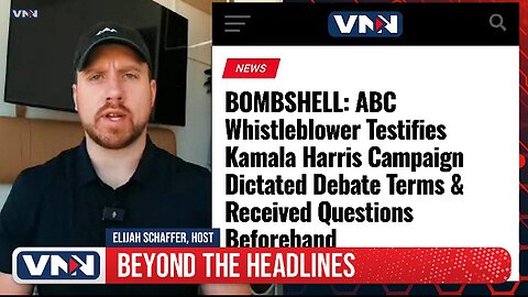 ABC News Whistleblower Says Kamala Campaign Colluded with ABC to Rig the Debate
