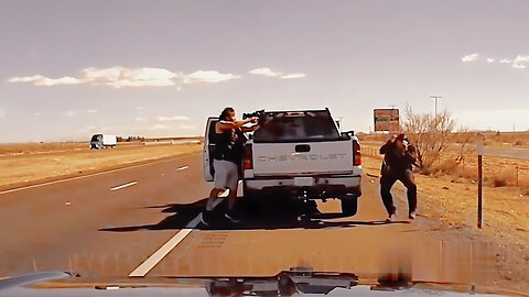 Officer Shot at Traffic Stop & killed : Shocking Footage