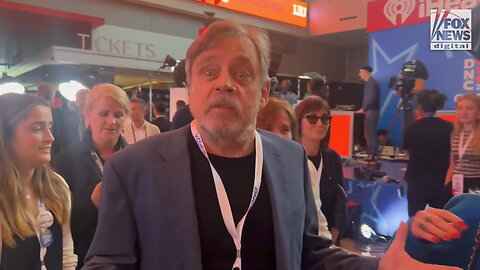 Mark Hamill Responds To President Biden's DNC Address: 'I'm Speechless!'