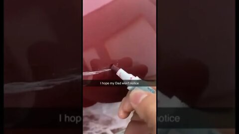 Dad wont notice , i hope