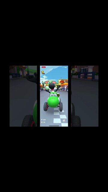 Mario Kart Tour - Black Yoshi Gameplay (Sydney Tour Premium Challenges Reward)