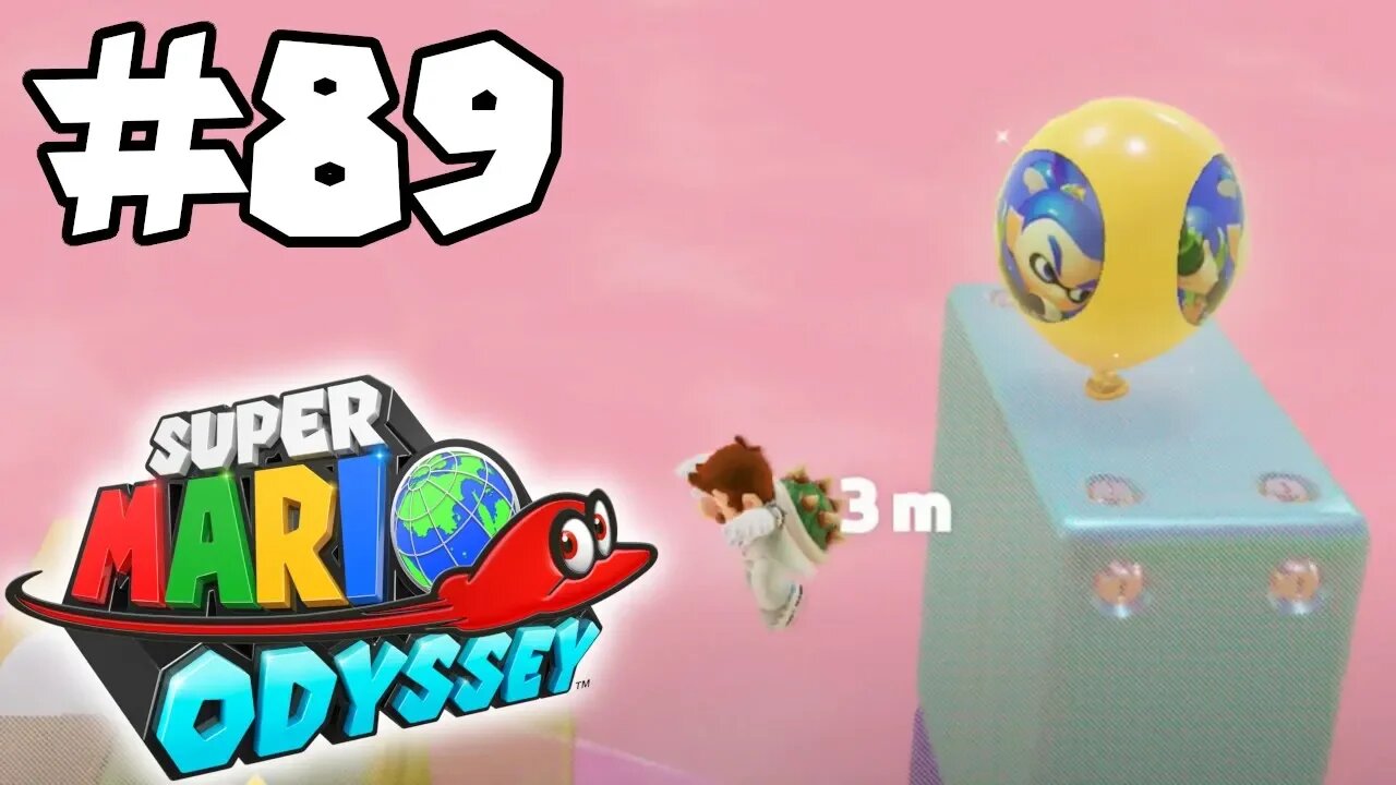 Super Mario Odyssey 100% Walkthrough Part 89: Lunch Luigi