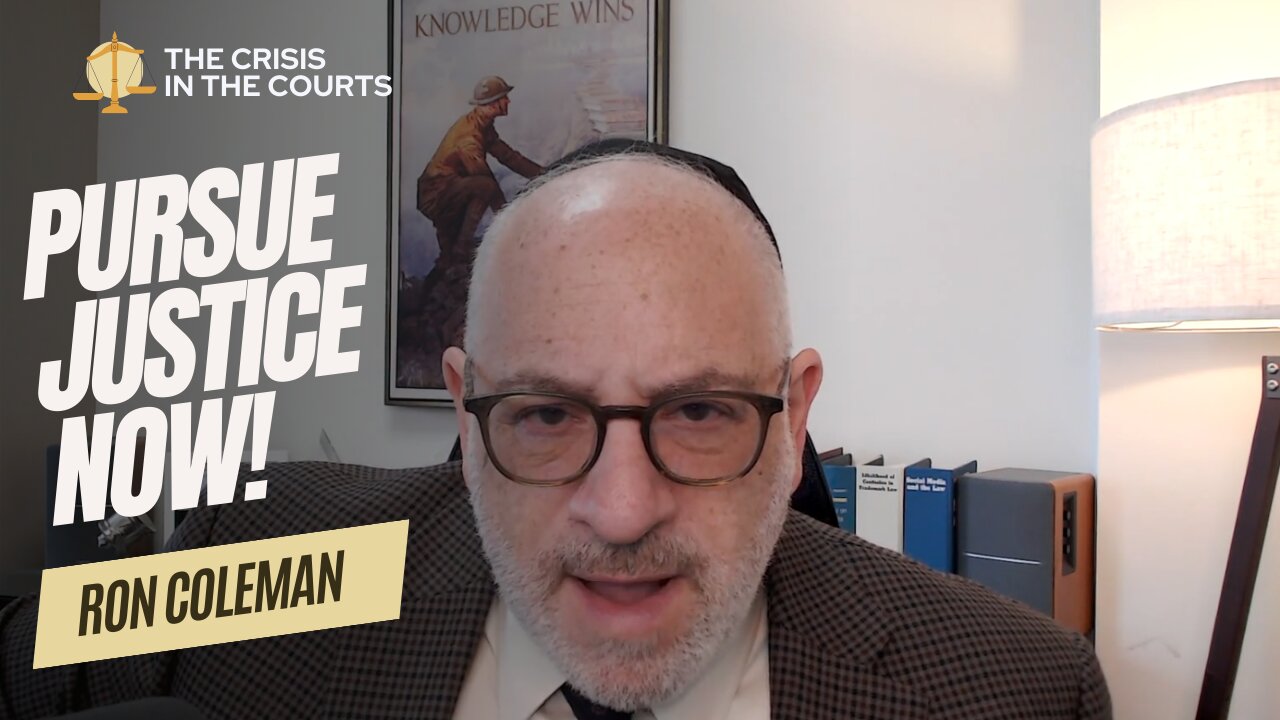 GOD has drawn back the curtain from our DISASTROUS justice system