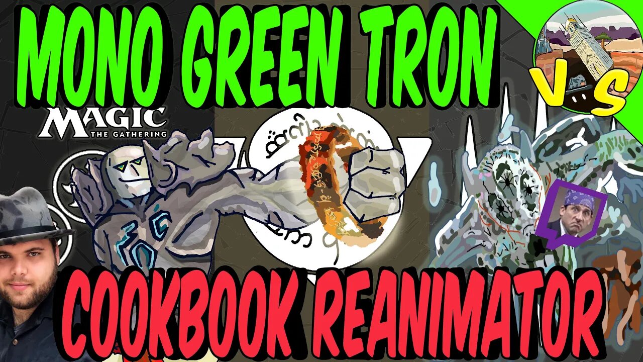 Mono Green Tron VS Cookbook Reanimator|Choosing The Right Answer|Magic the Gathering Online|Modern