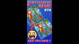 3 DIFFERENCES GAME | #74