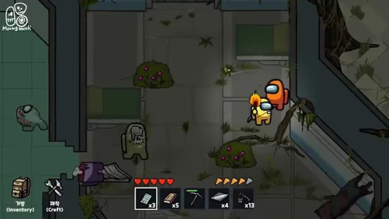 Among @ us @ animation Survival mode with zombie Complete edition