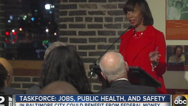 Baltimore task force lobbies for federal funds