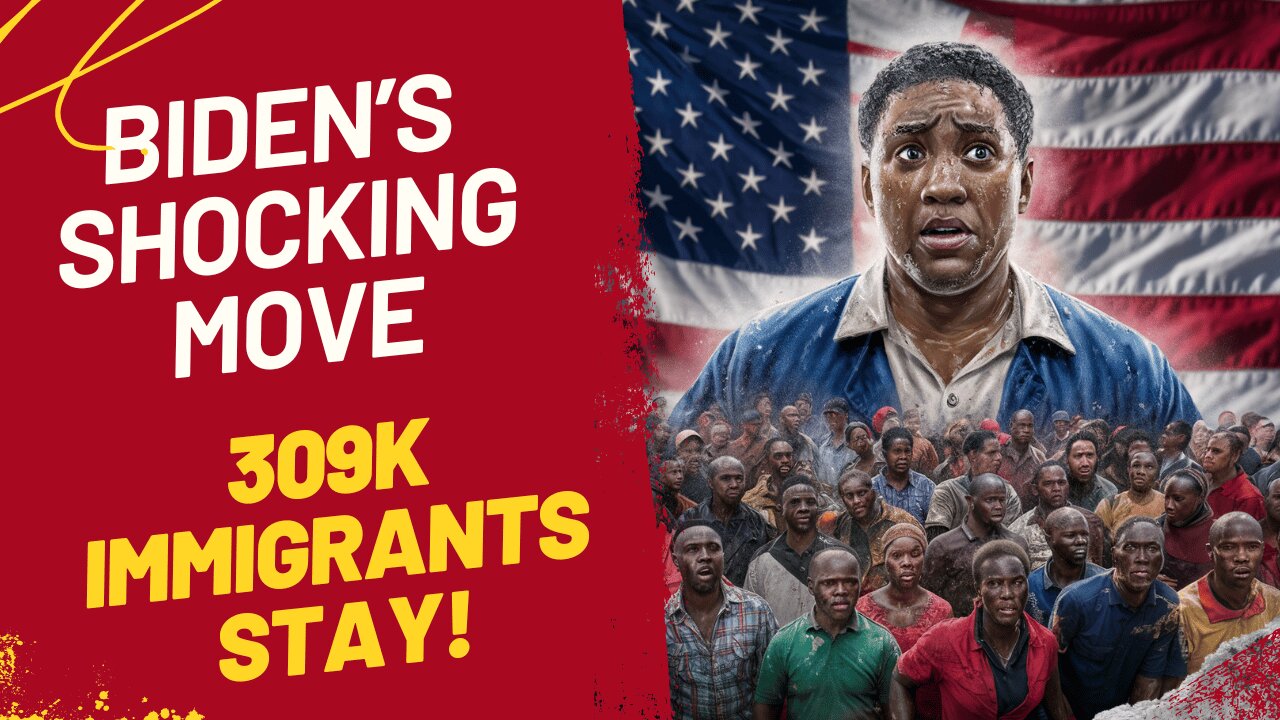 EXPOSED: Biden's Backdoor Immigration Bombshell - 309,000 Haitians Get Free Pass!
