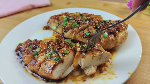 Honey garlic chicken ! Dinner ready in 15 minutes BY MEO G