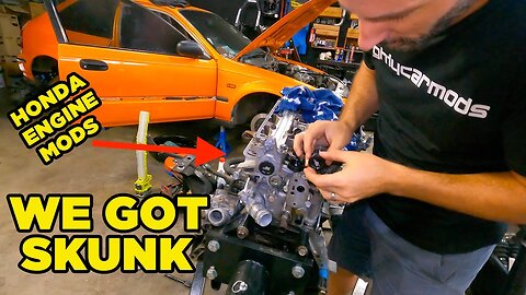 Spoon your SKUNK until he MUGENS - CIVIC Build (EP5)