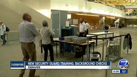 New training, background check requirements implemented for Denver security guards