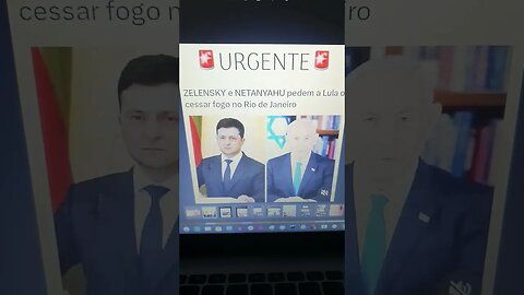 zelensky e Netanyahu pedem a lula acessar fogo no Rio de janeiro 🐙🐙🐙🐙