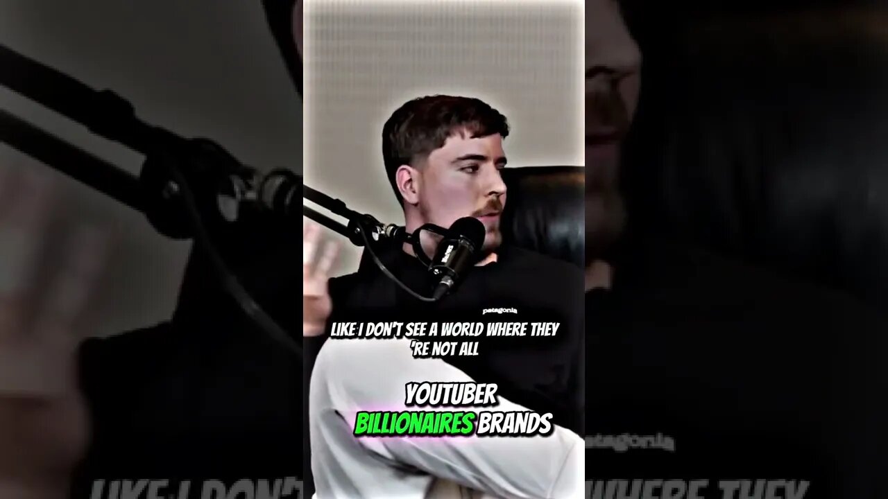 Mr beast predicts next billionaire brands