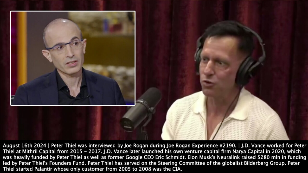 Peter Thiel | "If We Got Artificial General Intelligence, If We Got Super Intelligence That Would Be Interesting for Mr. God, Because You Would Have Competition for Being God. It's Either a Compliment or Substitute for Humans." - 8/16/24