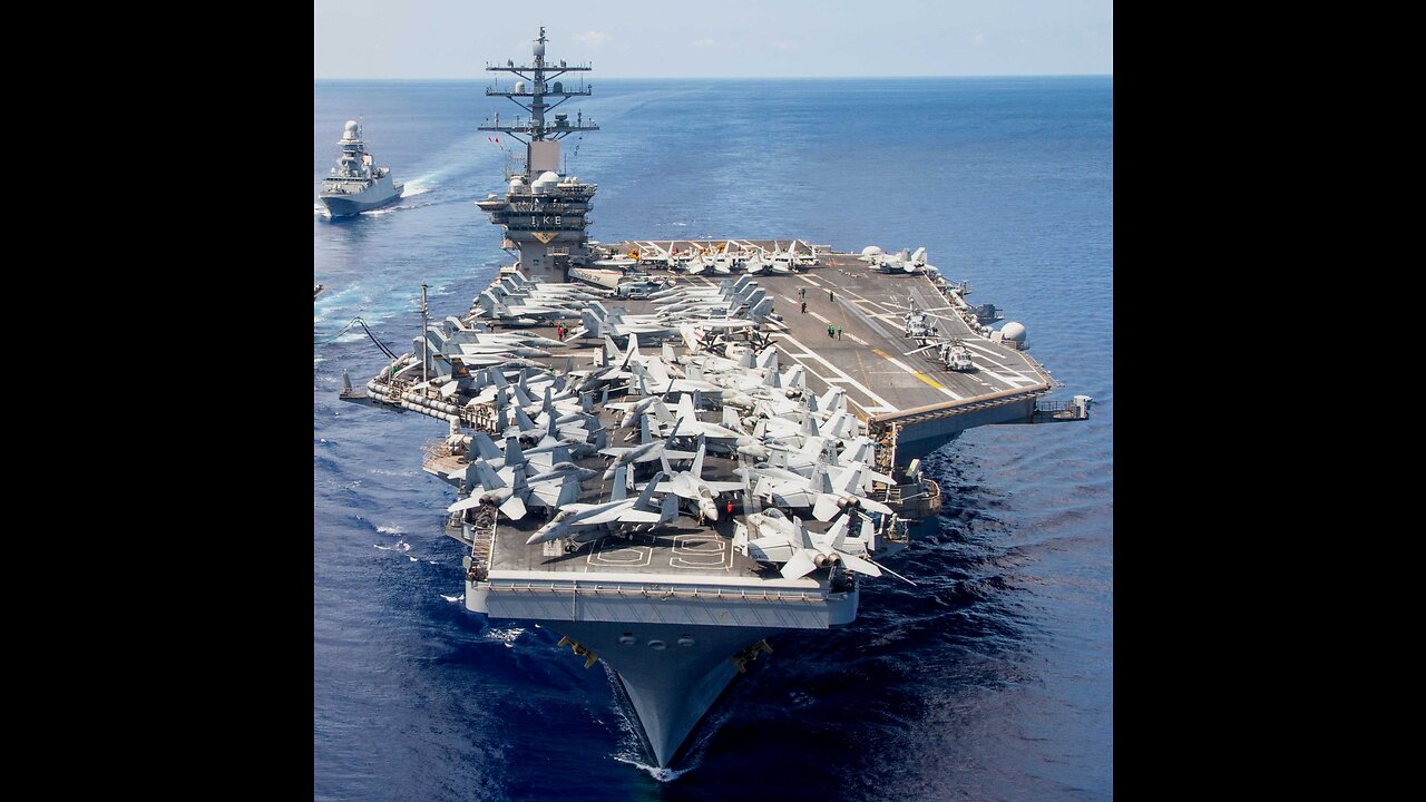 USS Eisenhower Moves in For The Kill. (Military Updates)